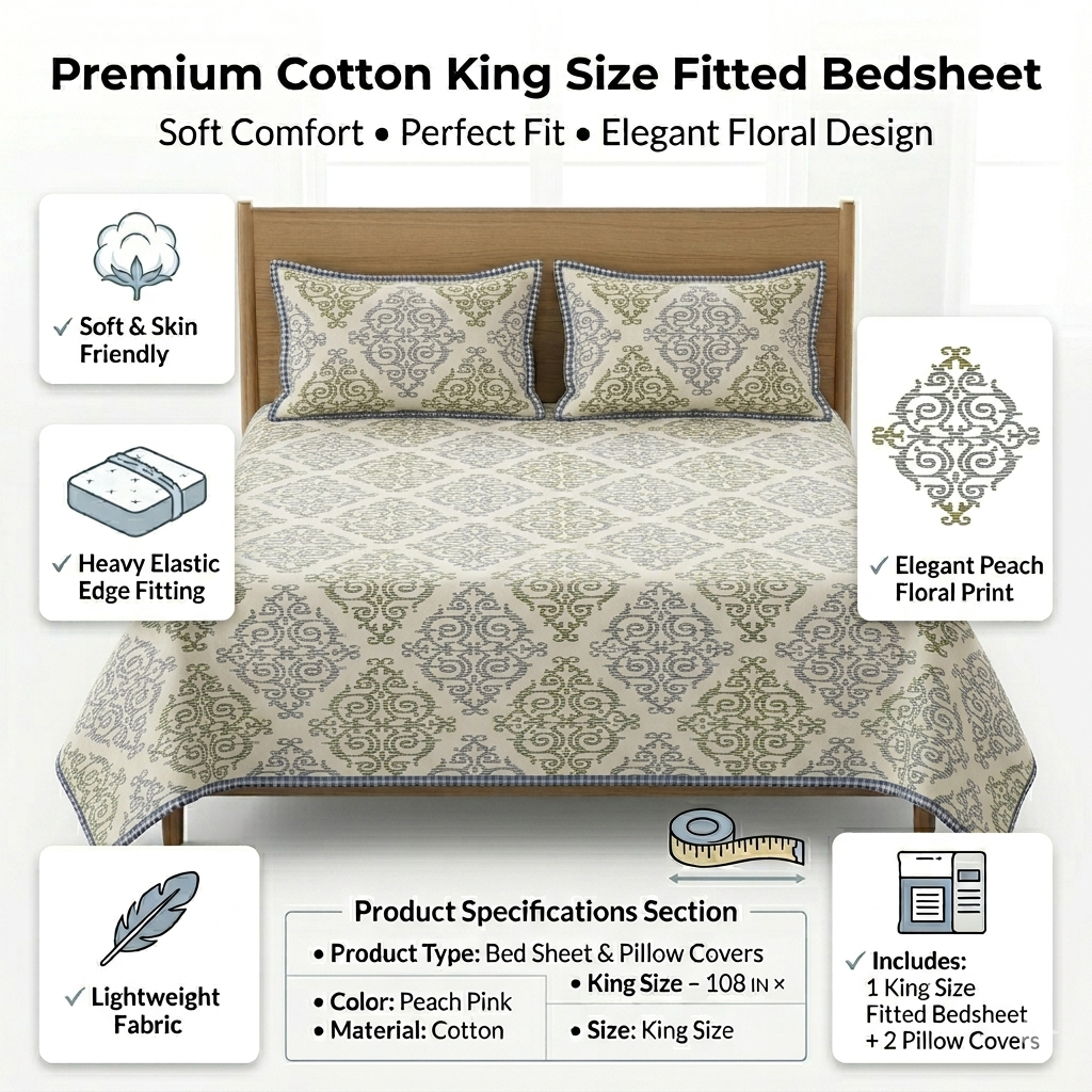 Premium Fitted Bedsheet